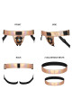 Harnais Gode Ceinture Curious Holographique Rose Gold by Strap On Me Strap-on-Me