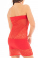 Robe Courte ClubWear Rouge Milena Be lily