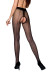 Collants Ouverts Noirs Couture Noire