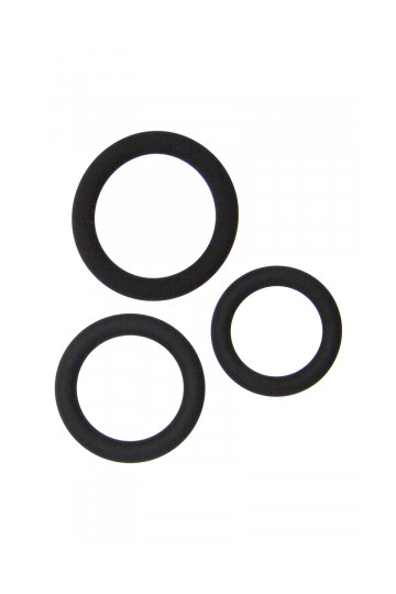Pack de 3 Cockrings Silicone