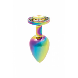 Plug Anal Bijou Arc-En-Ciel Taille L