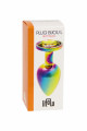 Plug Anal Bijou Arc-En-Ciel Taille L Litolu