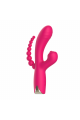 Vibro Lapin Triple Stimulation USB Rose Snappy Bunny NV TOYS