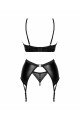 Ensemble Porte Jarretelles 3 Pièces Norides Obsessive