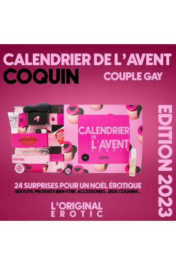 Calendrier de l'Avent 2023 - ÉDITION ORIGINALE COUPLE GAY