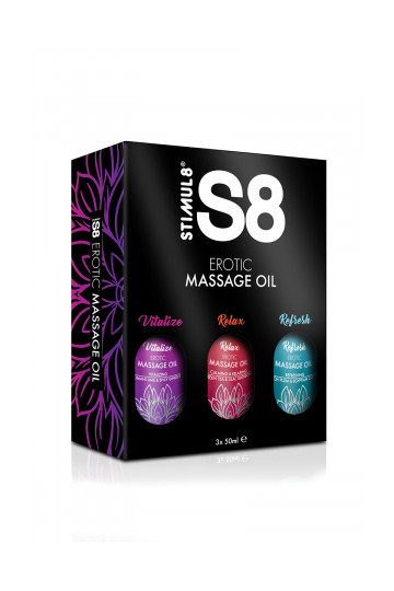 Coffret Huiles de Massage 3x50ml