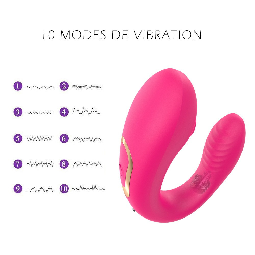 Culotte String Vibrant Télécommandé Pour Femme Et Couple - Rose, Vibromasseur, Marque Love And Vibes, Neuf