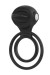 Anneau Vibrant Cockring 1 Mode de Vibration Très Extensible Noir