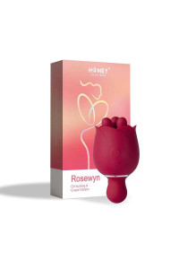 Vibromasseur et Stimulateur Rotatif Rosewyn Honey Play box