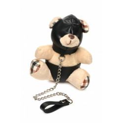 Porte-Clés Teddy Bear BDSM SM avec Cagoule