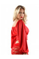 Top Court Sexy Manches Longues Rouge Spazm Clubwear By Soisbelle