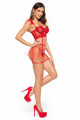 Ensemble Ultra Sexy Valentine Isaura 2 Pièces Rouge Beauty Night
