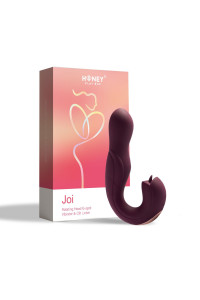 Vibro Tête Rotative Et Stimulateur Clitoridien Violet Honey Play box
