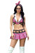 Costume Prof Sexy Brigitte Coquine et Libertine 6 Pièces