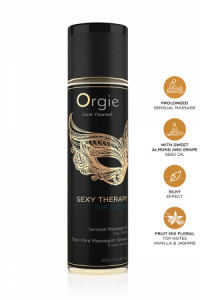 Huile De Massage Sensuelle Sexy Therapy The Secret 200ml Orgie