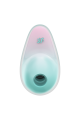 Stimulateur Clitoridien par Onde de Pression sans Contact et par Vibration USB Vert et Rose Satisfyer
