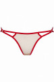 String Rouge Broderie Sexy Chic Axami