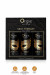 Coffret 3 Huiles de Massage Sensuel Sexy Therapy Collection
