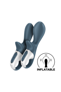 Vibro Anal Gonflable Satisfyer Air Pump Booty 2 Gris Satisfyer