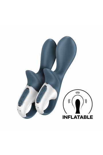 Vibro Anal Gonflable Satisfyer Air Pump Booty 2 Gris