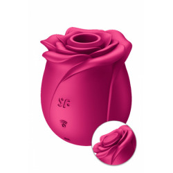 Stimulateur Clitoris Rose par Ondes de Pression ou Sans Contact Pro 2