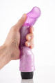 Vibromasseur Jelly Violet avec Picots 20 cm Plaisir Emoi