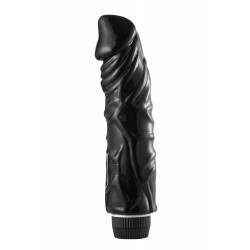 Vibromasseur réaliste couleur noir 22 cm