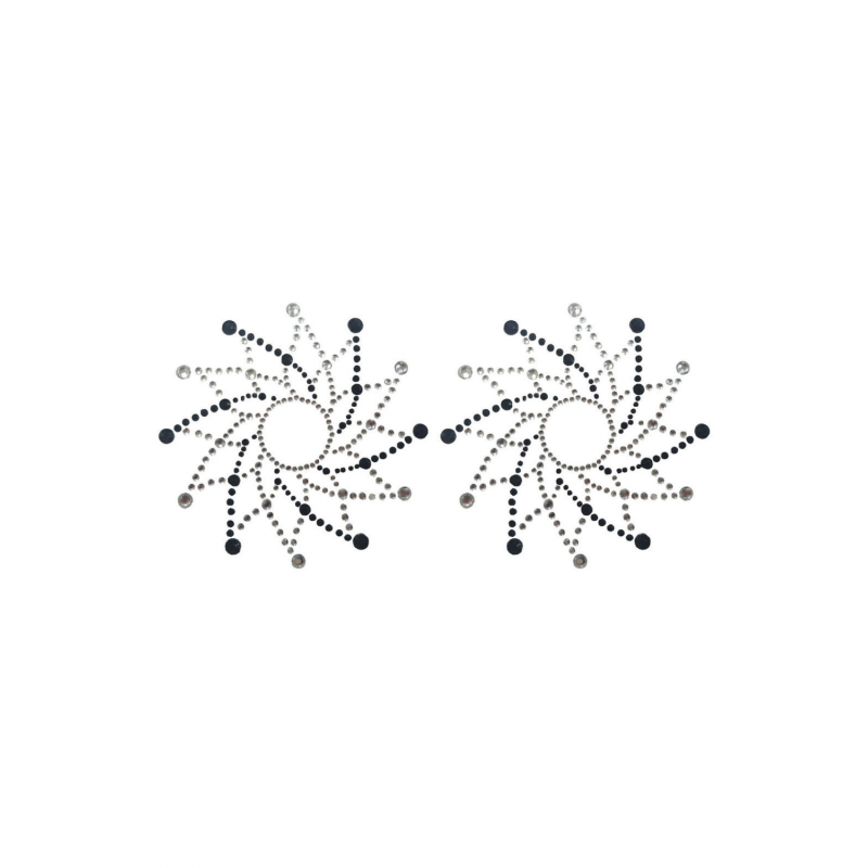 Cache Tetons 2 Paires De Cache-Tétons Autocollants Pétales De Sein Strass Cache Téton