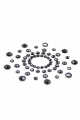 Cache Tétons Adhésifs Nipples Strass Noir Be Lily Accessoires