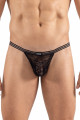 String Homme Dentelle Noir LOOK ME