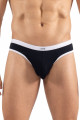 Jock Strap Homme Noir Air Shot LOOK ME