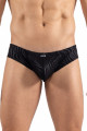 minipant noir gold Zebra - LM2403-68BLK