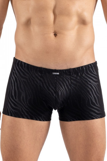 Boxer Homme Noir Gold Zebra