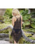 Robe De Plage Noire Taille L Asymétrique À Franges Dos Lacé 