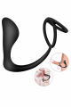 Stimulateur Prostatique Cockring Silicone Doux et Lisse Coeur Ardent