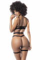 Body Sexy TAILLE L/XL Jarretelles et Jarretières Strappy à Lanières Mapalé