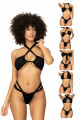 Maillot de Bain Sexy Strappy 2 Pièces Multipositionnable Mapalé