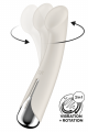 Vibro Point G Tête Rotative Blanc USB Spinning G-spot 1 Satisfyer