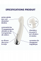 Vibro Point G Tête Rotative Blanc USB Spinning G-spot 1 Satisfyer