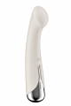 Vibro Point G Tête Rotative Blanc USB Spinning G-spot 1 Satisfyer