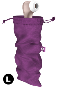 Sac de rangement sextoys violet taille L Treasure Bag Satisfyer - CC597849