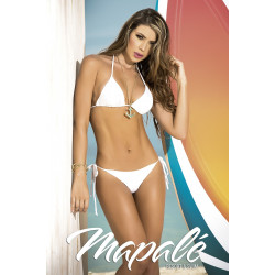 Maillot de Bain Bikini 2 pièces Sexy Blanc by Mapalé Resort