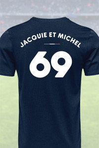 Tee Shirt Football No 69 Jacquie & Michel