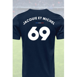 Tee Shirt Football No 69 Jacquie & Michel