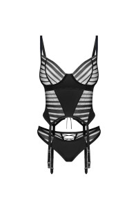 Corset et String Lune Bellis Obsessive Exquisite