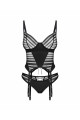 Corset et String Lune Bellis Obsessive Exquisite