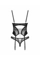 Corset et String Lune Bellis Obsessive Exquisite