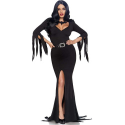 Costume Morticia 3 pièces 