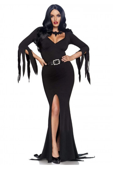 Costume Morticia 3 pièces 