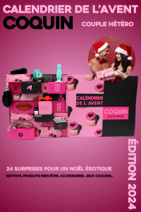 Calendrier de l'Avent Coquin 2024 - Édition Couple Hétéro CALENDRIER